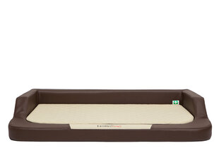 Hobbydog guļvieta Medico Lux L, 75x50 cm, brūnas/krēmkrāsas cena un informācija | Suņu gultas, spilveni, būdas | 220.lv