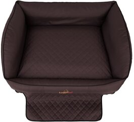 Hobbydog ceļojumu guļvieta Royal Trunk Dark Brown, R4, 110x100 cm cena un informācija | Ceļojumu piederumi | 220.lv