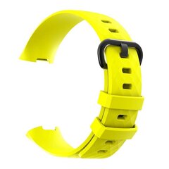 Julman Charge 3/4 SL Yelow Силиконовый ремешок для часов Fitbit Charge 3/4 SL Yelow цена и информация | Аксессуары для смарт-часов и браслетов | 220.lv