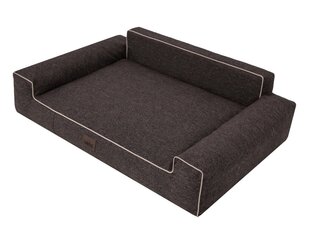 Hobbydog guļvieta Glamour New Brown Inari, XXL, 116x78 cm cena un informācija | Suņu gultas, spilveni, būdas | 220.lv