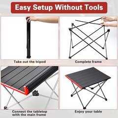 Складной походный стол Frasheng цена и информация | Туристическая мебель | 220.lv