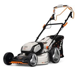 LAWN MOWER CORDLESS 38CM 40V/DLM 4040LI DAEWOO cena un informācija | Zāles pļāvēji | 220.lv