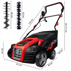 Elektriskais aerators Maltec MasterLawn-PRO2800 cena un informācija | Zemes frēzes, kultivatori, aeratori | 220.lv