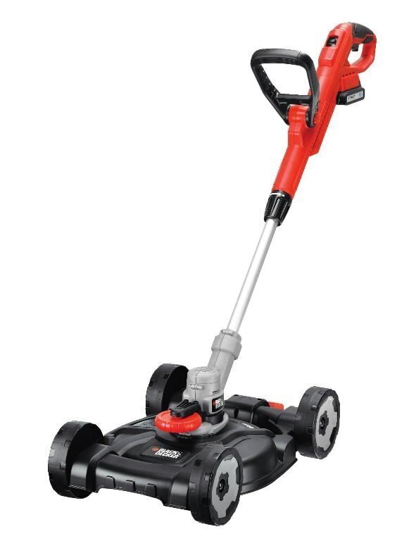 Black&amp;Decker STC1820CM 3-IN-1 Strimmer® akumulatora zāles pļaujmašīna cena un informācija | Trimmeri, krūmgrieži | 220.lv