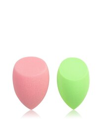 Kosmētisko sūklīšu sejai komplekts Real Techniques Miracle Complexion Sponge + Miracle Airblend Sponge Duo, 2 gab. cena un informācija | Kosmētikas otas, sūkļi | 220.lv