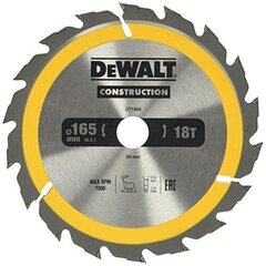 Режущий диск Dewalt 165x20 мм - DT1933-QZ цена и информация | Запчасти для садовой техники | 220.lv