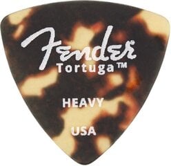 Набор медиаторов Fender Tortuga 346 Heavy 6шт цена и информация | Принадлежности для музыкальных инструментов | 220.lv