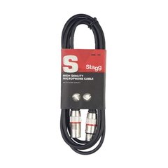 Audio kabelis XLR/XLR (m/f) Stagg SMC10 RD, 10 m cena un informācija | Kabeļi un vadi | 220.lv