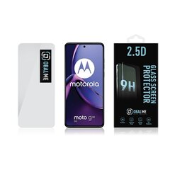 OBAL:ME 2.5D Glass Screen Protector for Motorola G84 Clear цена и информация | Защитные пленки для телефонов | 220.lv