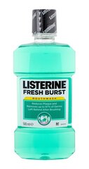 Ополаскиватель полости рта Listerine Fresh Burst 500 мл цена и информация | Зубные щетки, пасты | 220.lv