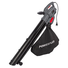 Lapu pūtējs 3300W POWEG9013 POWERPLUS EG цена и информация | Пылесосы для сбора листьев, измельчители веток, очистители тротуарной плитки | 220.lv