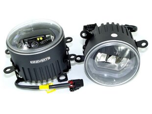 EinParts DL23 Dienas gaitas gaismas LED DRL miglas lukturi 6000K 12/24V priekš Citroen, Dacia, Nissan, Opel, Fiat, Peugeot, Renault, Ford, Honda, Suzuki, Mitsubishi cena un informācija | Automašīnu spoguļi, restes, lukturi | 220.lv