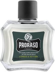 Balzams pēc skūšanās Proraso Cypress &amp; Vetyver, 100 ml cena un informācija | Skūšanās piederumi, kosmētika | 220.lv