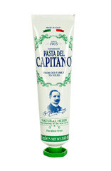 Zobu pasta Pasta Del Capitano Natural Herbs 75 ml cena un informācija | Zobu pastas, birstes | 220.lv