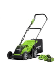 Zāles pļāvējs Greenworks g40lm41k2 kaina ir informacija | Газонокосилки | 220.lv