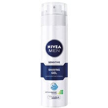 Гель для бритья Nivea Men Sensitive 200 мл цена и информация | Косметика и средства для бритья | 220.lv