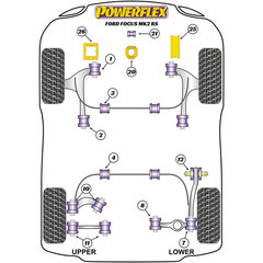 Silentblock Powerflex cena un informācija | Auto piederumi | 220.lv