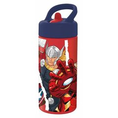 Ūdens pudele The Avengers Infinity Sarkans Melns (410 ml) cena un informācija | Ūdens pudeles | 220.lv