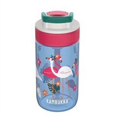 Bērnu pudele Kambukka Lagoon 400 ml, Blue Flamingo 11-04052 cena un informācija | Ūdens pudeles | 220.lv