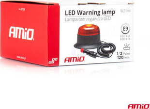 Brīdinājuma lampa Amio W21ml Magnetic/3 skrubji R65 R10 18LED 12/24V IP56 cena un informācija | Lukturi un prožektori | 220.lv