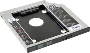 iBOX IRK-02 Рамка для жесткого диска SATA 2.5" 9,5mm цена и информация | Охлаждающие подставки и другие принадлежности | 220.lv