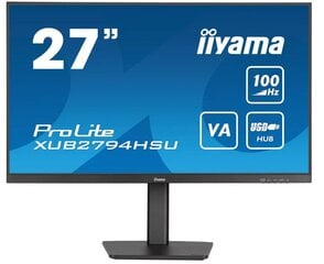 iiyama XUB2794HSU Монитор 27" / 1920 x 1080 / 100Hz цена и информация | Мониторы | 220.lv