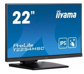 Iiyama T2254MSC-B1AG Монитор 21.5" 60Hz цена и информация | Мониторы | 220.lv