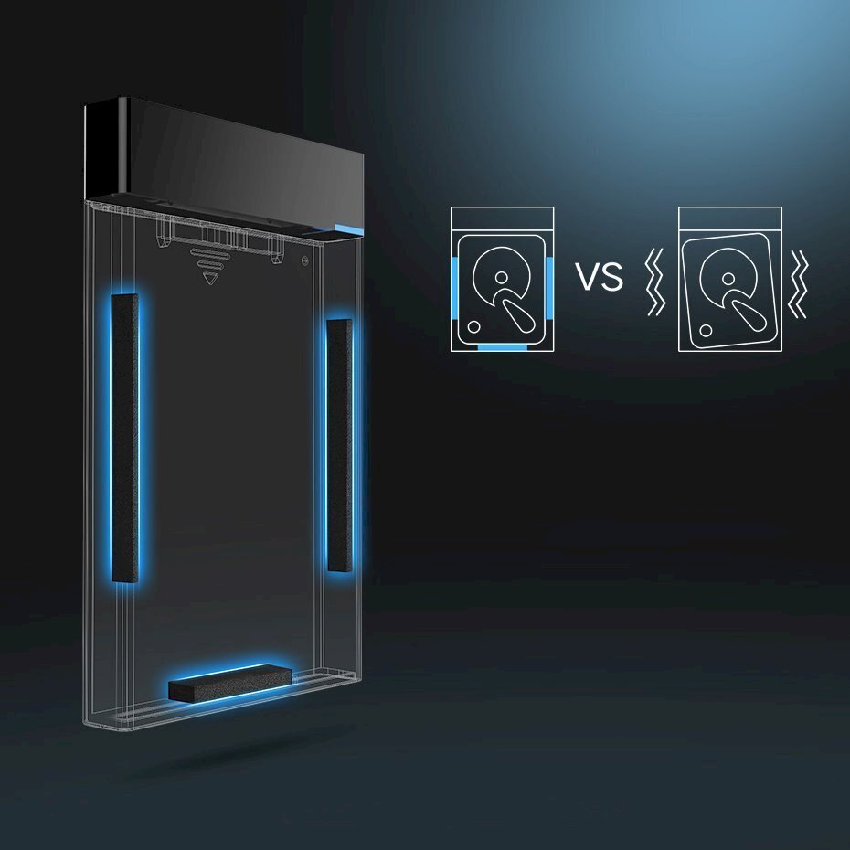 HDD SSD korpuss, Ugreen, SATA 2.5, USB 3.2, 1. paaudzes cena un informācija | Ārējie cietie diski | 220.lv