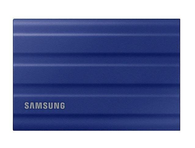 External SSD|SAMSUNG|T7|2TB|USB 3.2|Write speed 1000 MBytes/sec|Read speed 1050 MBytes/sec|MU-PE2T0R/EU цена и информация | Ārējie cietie diski | 220.lv