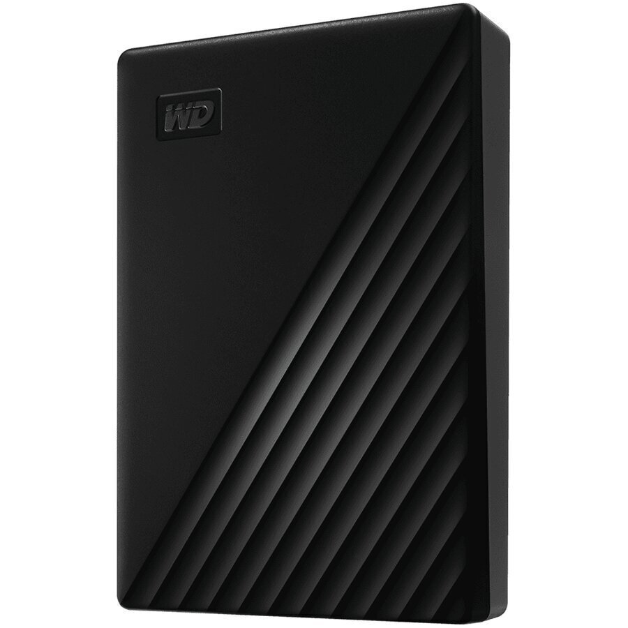 WD My Passport 4TB, USB 3.2, melna цена и информация | Ārējie cietie diski | 220.lv