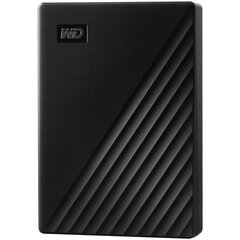 WD My Passport 4TB, USB 3.2, melna cena un informācija | Ārējie cietie diski | 220.lv