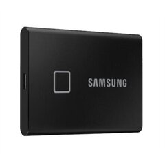 Внешний жесткий диск Samsung T7 TOUCH 1TB SSD M.2 черный цена и информация | Жёсткие диски | 220.lv