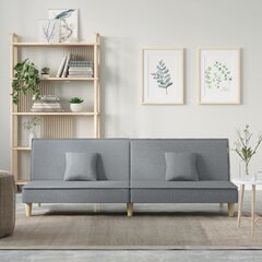 Dīvāns , 200x89x70 cm, pelēks цена и информация | Диваны | 220.lv