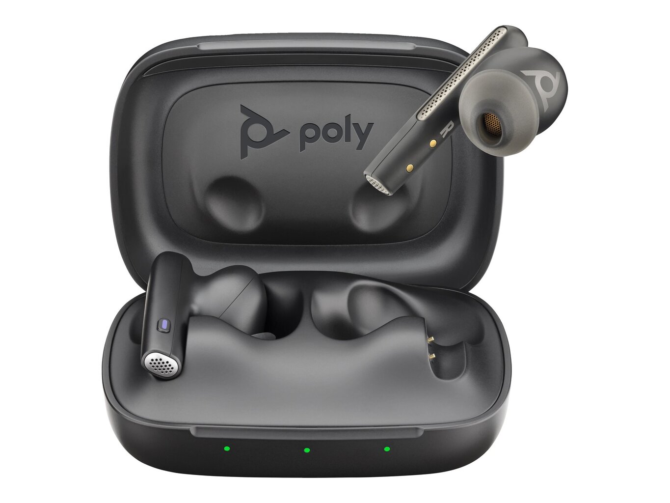 HP HP Poly Voyager Free 60 UC M bezvadu austiņas ausīs ieliekami zvani/mūzika USB Type-C Bluetooth melns cena un informācija | Austiņas | 220.lv