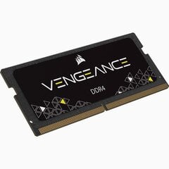 CORSAIR VENGEANCE DDR4 16GB 1x16GB 3200MHz SODIMM nebuferēts 22-22-22-53 melns PCB 1,2V цена и информация | Наушники | 220.lv