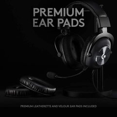 Logitech G Pro X Headset Black (melns) cena un informācija | Austiņas | 220.lv