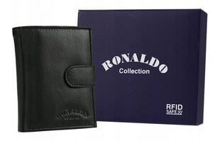 кожаный кошелек rfid ronaldo 0800l-d цена и информация | Мужские кошельки | 220.lv