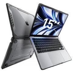 Supcase vāciņš unicorn beetle macbook air 15 2023 melns cena un informācija | Somas portatīvajiem datoriem | 220.lv