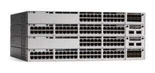 Cisco Cisco Catalyst 9300 48 portu dati Ntw Ess Managed L2/L3 Gigabit Ethernet (10/100/1000) Pelēks cena un informācija | Komutatori (Switch) | 220.lv