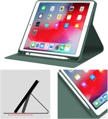 Vaghveo Apvalks Ipad 9.7" 2017/2018, Ipad Air 1/Air 2 - Tumši Zaļš cena un informācija | Citi aksesuāri planšetēm un e-grāmatām | 220.lv