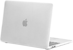 Elegants futrālis MacBook Pro 13" M2/M1 - caurspīdīgs cena un informācija | Somas portatīvajiem datoriem | 220.lv