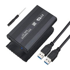 2,5 collu USB 3.0 diska korpuss + M254S korpuss cena un informācija | Cieto disku somas un apvalki | 220.lv