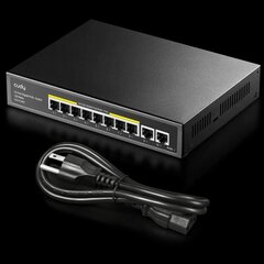 Коммутатор Cudy GS1010PE, 8 портов Gigabit PoE Switch, 120 Вт цена и информация | Коммутаторы (Switch) | 220.lv