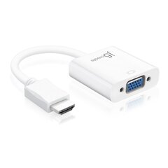 HDMI UZ VGA ADAPTERIS/ цена и информация | Адаптеры и USB разветвители | 220.lv