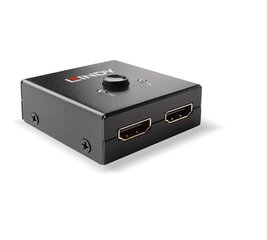 VIDEO SLĒDZIS HDMI 2PORT/38336 LINDY cena un informācija | Adapteri un USB centrmezgli | 220.lv