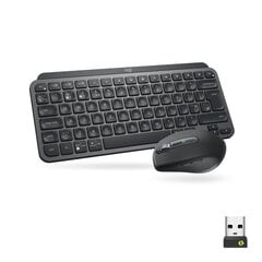 MX KEYS MINI KOMBINĀCIJA BIZNESAM/- GRAPHITE - US INTL - INTNL cena un informācija | Klaviatūras | 220.lv