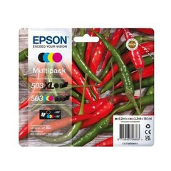 Oriģinālais Tintes Kārtridžs Epson 503XL Daudzkrāsains cena un informācija | Tintes kārtridži | 220.lv