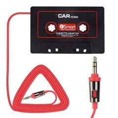 Adapteris auto kasešu magnetolai CAR IC 800, kasete (Car Tape Cassette Adapter mini Jack) cena un informācija | Adapteri un USB centrmezgli | 220.lv