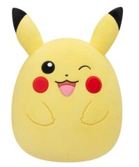 SQUISHMALLOWS POKEMON plīša rotaļlieta Winking Pikachu, 35 cm cena un informācija | Datorspēļu suvenīri | 220.lv