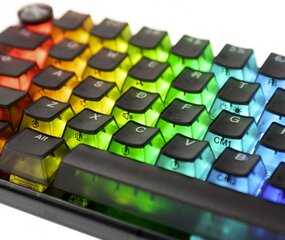 Klaviatūra Ducky One 3 Aura RGB SF Black MX-Silent-Red cena un informācija | Klaviatūras | 220.lv